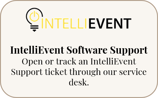 IntelliEvent Software Support — open or track a support ticket through our service desk